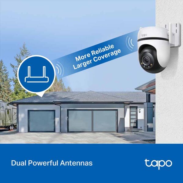 TP-LINK TAPO C520WS OUTDOOR 2K QHD PAN/TILT SECURITY WI-FI CAMERA