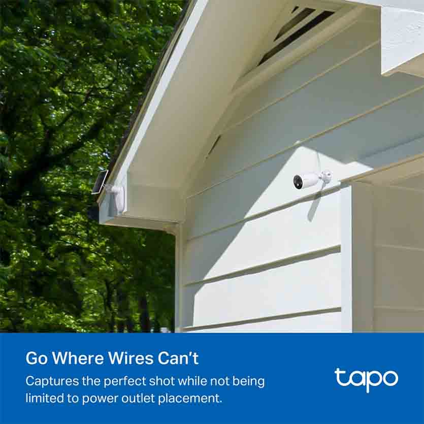 TP-LINK TAPO C425 KIT SOLAR-POWERED SECURITY CAMERA KIT