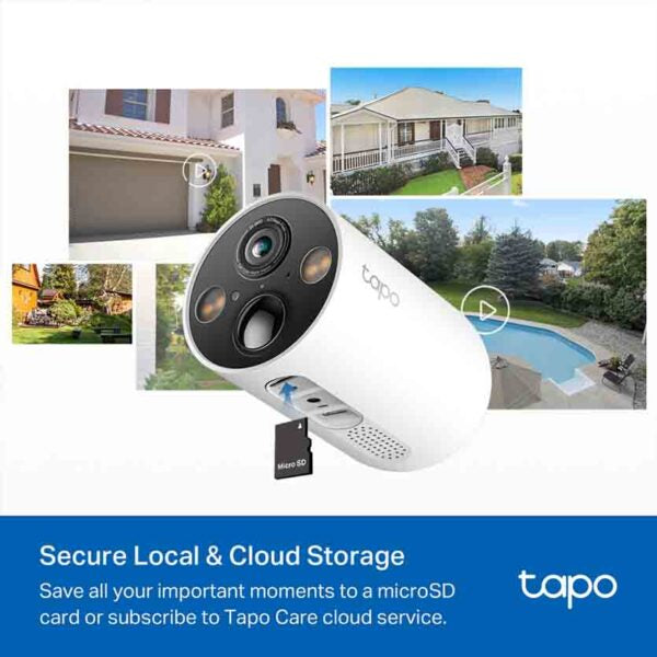TP-LINK TAPO C425 KIT SOLAR-POWERED SECURITY CAMERA KIT