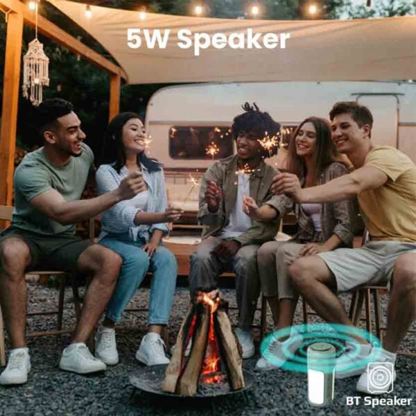 PROMATE CAMPMATE-4 MULTIFUNCTIONAL CAMPING KIT/6000mAh POWERBANK, BT SPEAKER