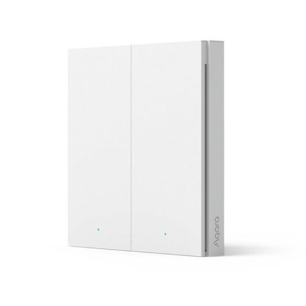 WHITE AQARA WRS-R02 WIRELESS REMOTE SWITCH H1 (DOUBLE ROCKER)
