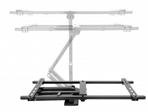 Brateck TV Mount 60x40 Turn 2-Arm 59cm Ext LPA70-463