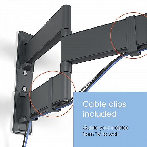 Vogels COMFORT TVM3843-B TV Wall Mount 60x40 Turn 2 arms 55kg Black
