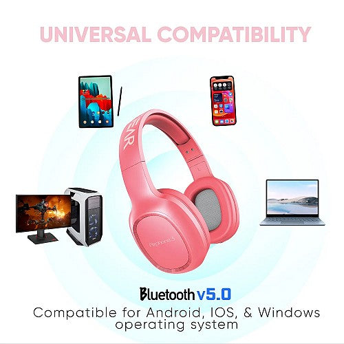 SonicGear Airphone3 v2 Bluetooth Headphones Pink