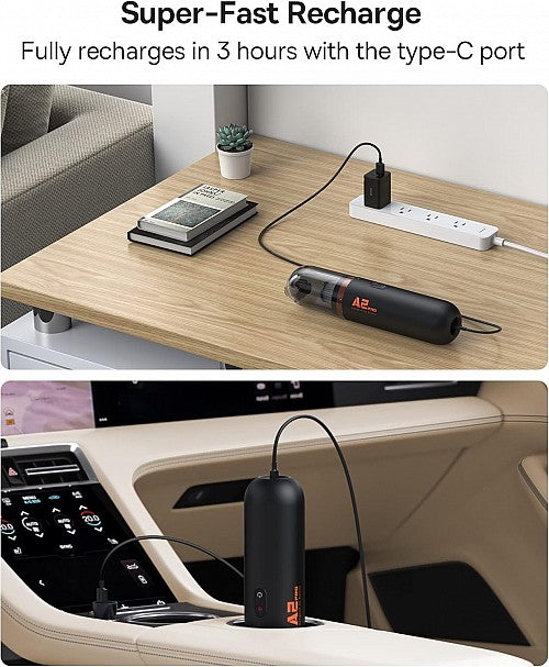 Baseus VA Vacuum Cleaner Pet/Car 6000PA A2Pro