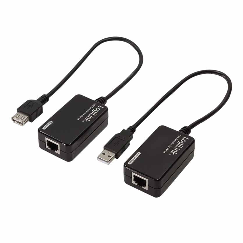 LOGILINK, UA0021D LINE EXT USB BY Cat5/6 60M