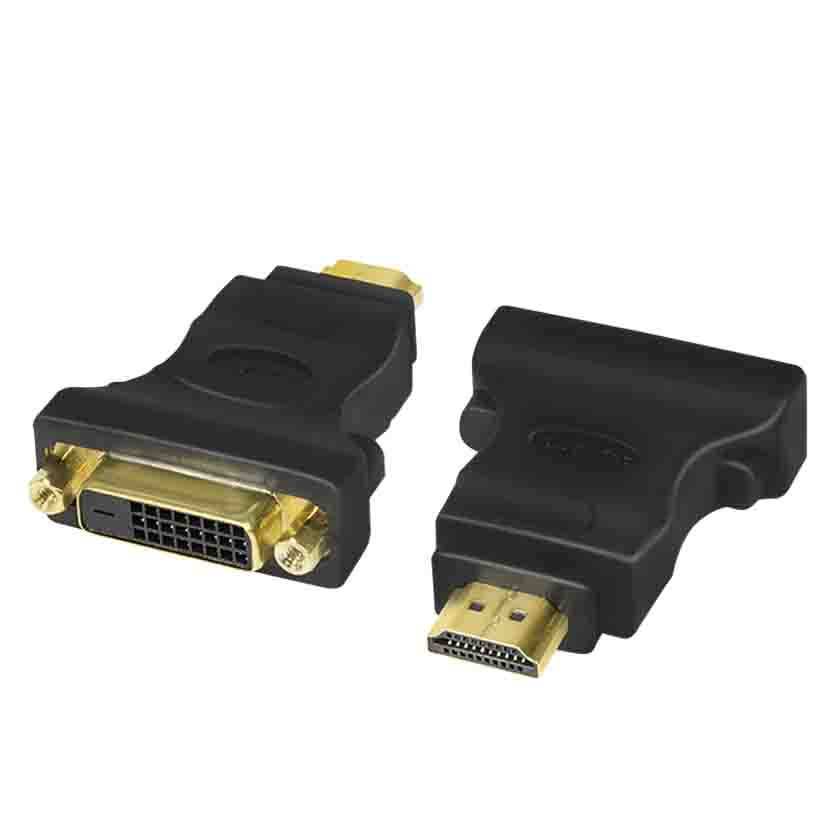 LOGILINK AH0002 HDMI TO DVI ADAPTER MALE/FEMALE, 1080p, BLACK