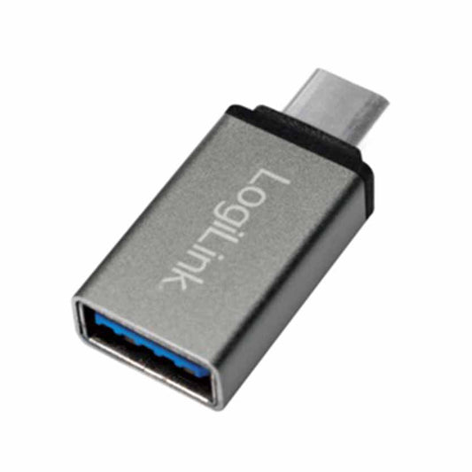 LOGILINK, AU0042 USB-C TO USB3.0 F USB ADAPTER, SILVER