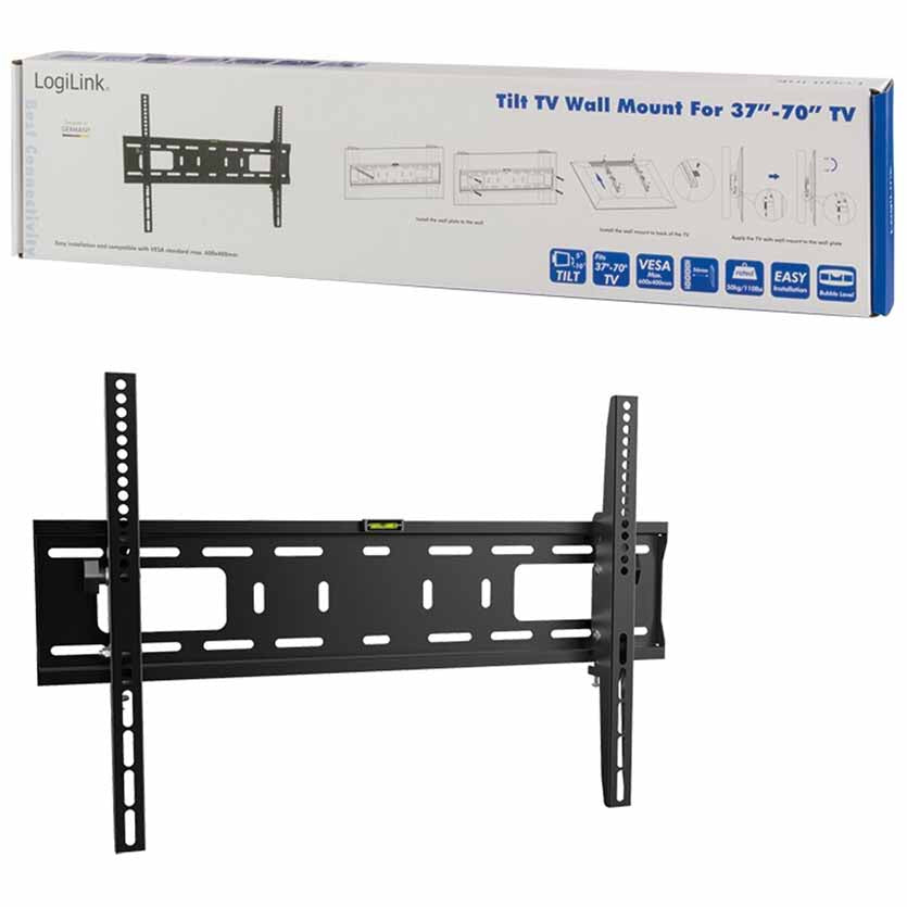 LOGILINK BP0018 TV WALL MOUNT FIX. 37-70″ MAX.50KG TILT