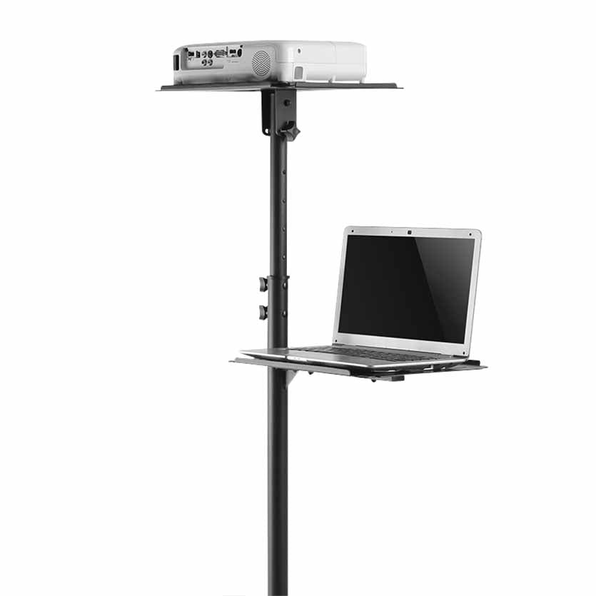 LOGILINK BP0069 PROJECTOR/LAPTOP TROLLEY, HEIGHT ADHUSTABLE, TILT 10KG