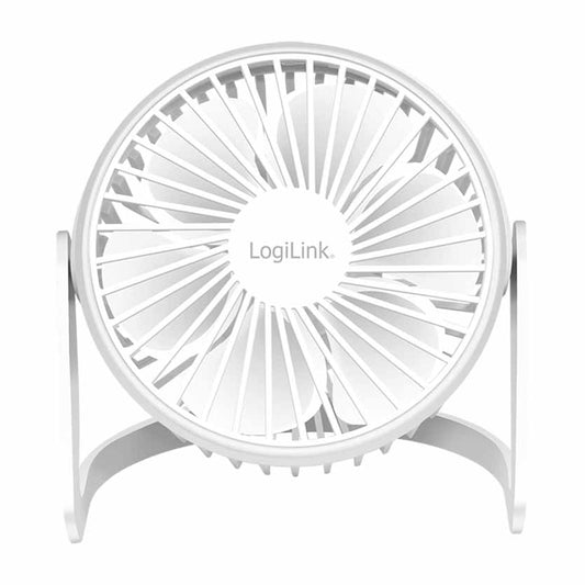 LOGILINK UA0402 USB DESK FAN 12.7cm 30Db WHITE