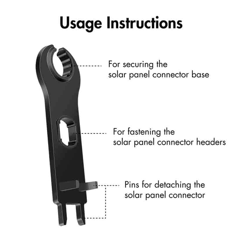 LOGILINK PHT0100 MOUNTING WRENCH SET FOR MC4 SOLAR CABLE CONNECTORS