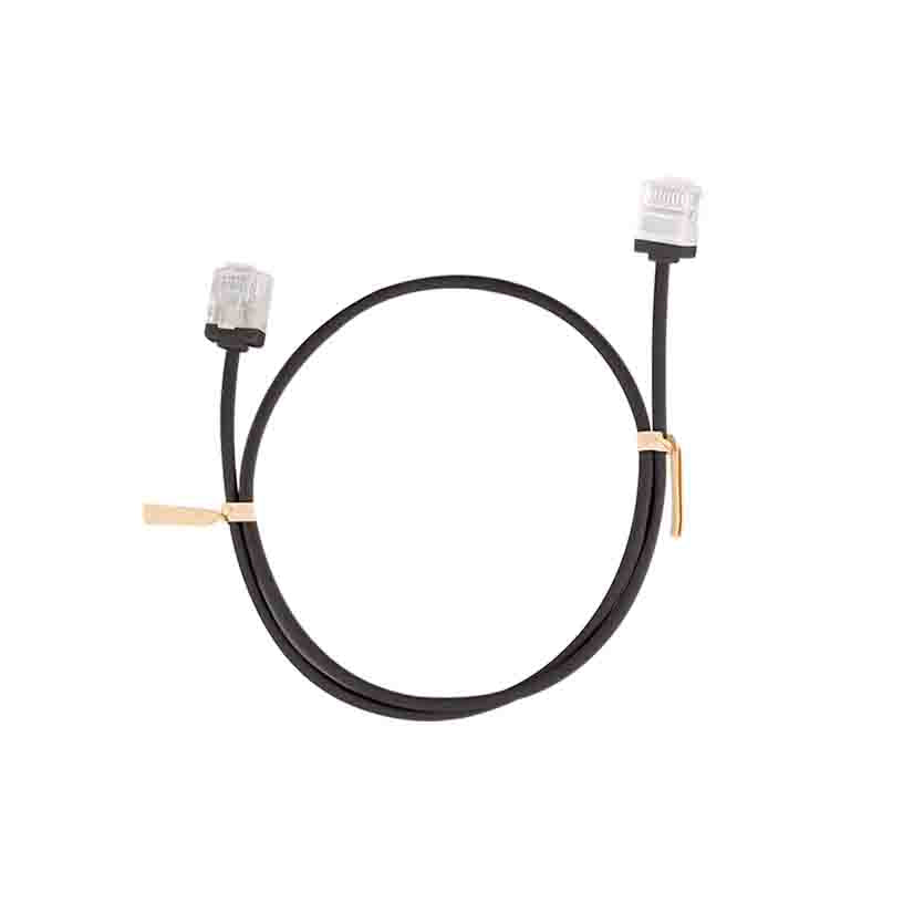 LOGILINK CQ3023U 0.50m CAT6A U/UTP SLIM HIGH-FLEX PATCH CABLE BLACK