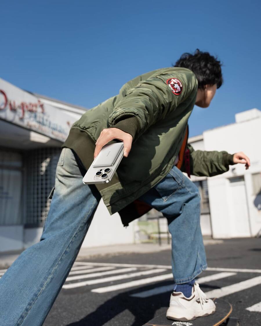 Baseus PicoGo AM41 Powerbank Wireless 20W 5000mAh Titanium