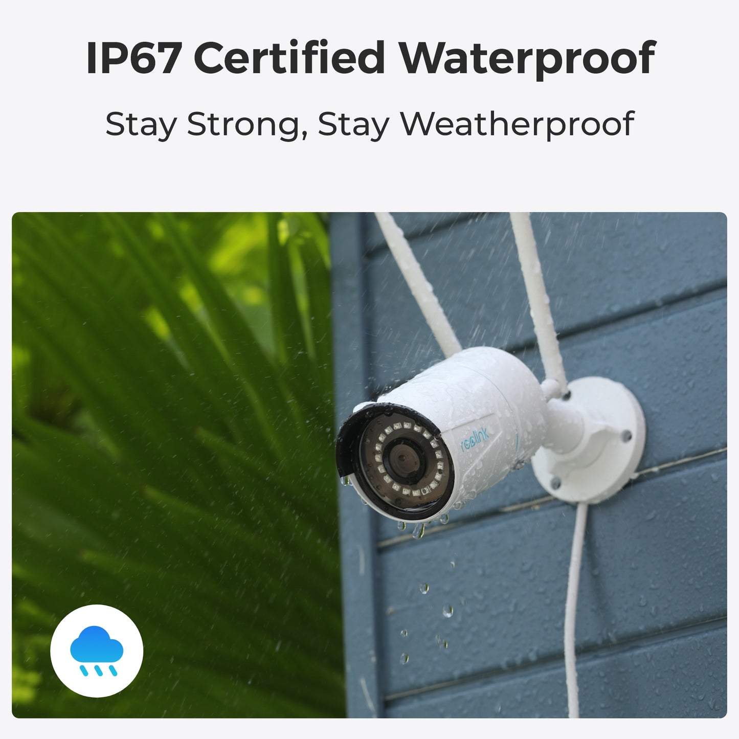 Reolink WIFI Outdoor Camera Bullet 5MP RLC-510WA White (W320)