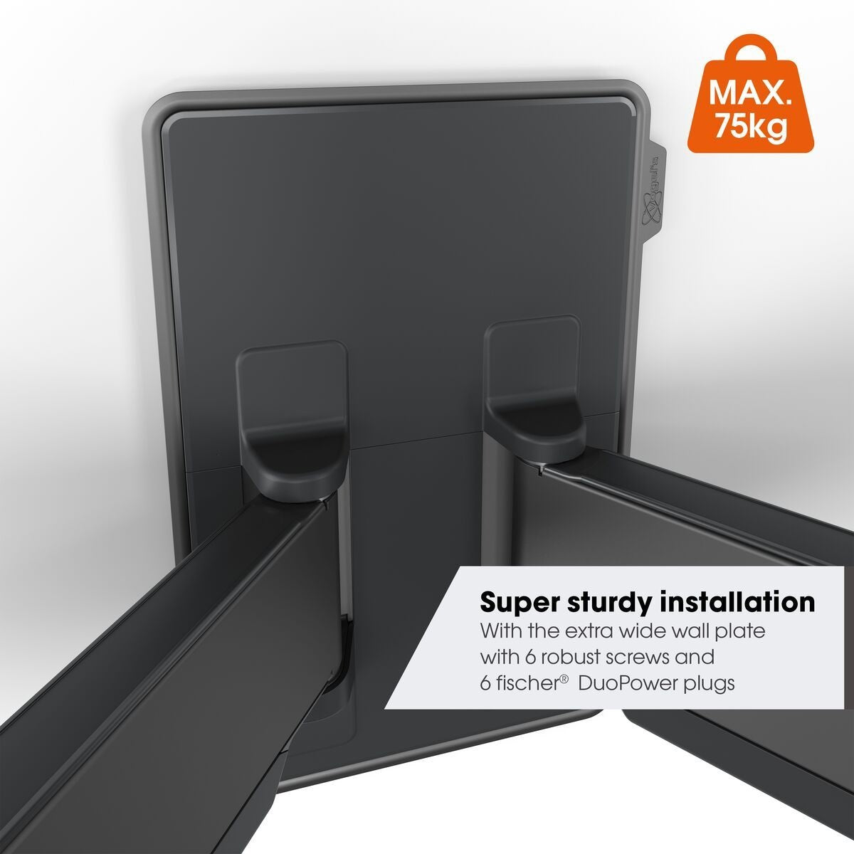 Vogels ELITE TVM5855 TV Wall Mount 60x40 Turn up to 75kg (THIN550 Replacement)