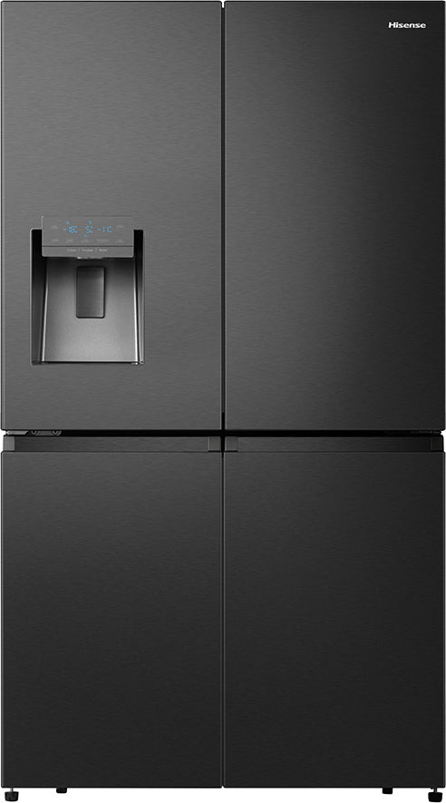 Hisense RQ760N4AFF Side-By-Side Refrigerator Freestanding 585 L F Black