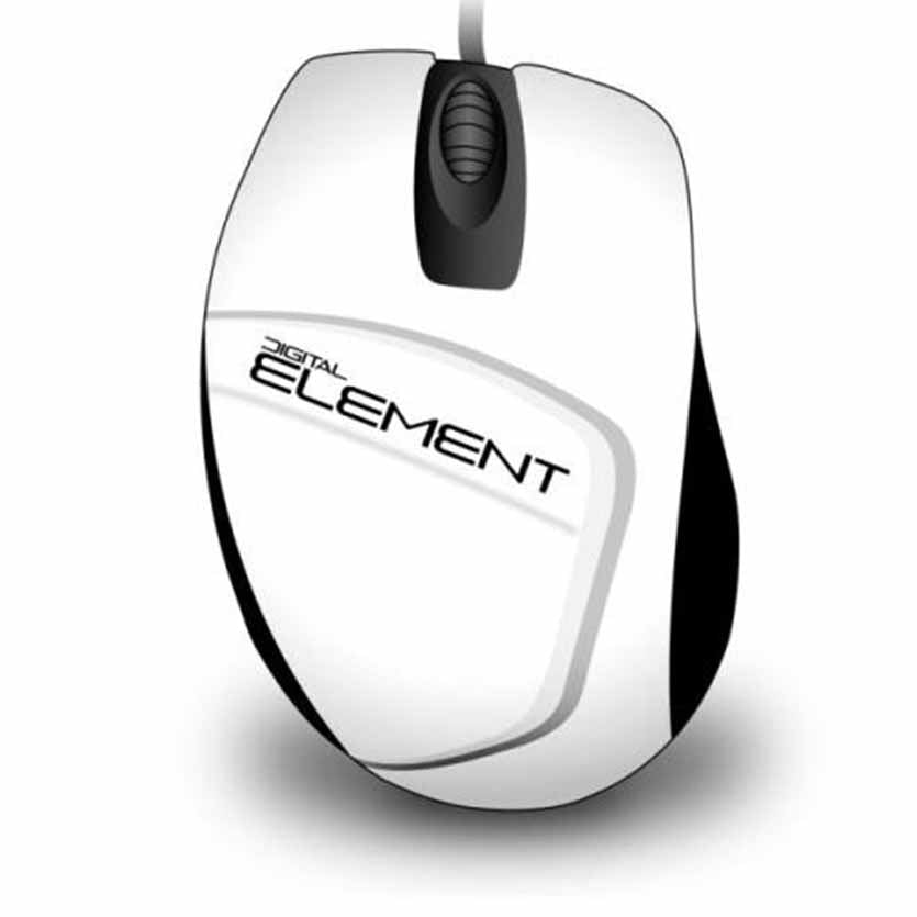 ELEMENT MS-30W USB MOUSE WHITE