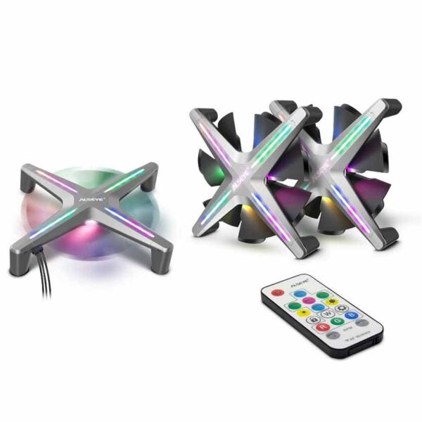 ALSEYE X12 KIT CASE COOLER 12CM RGB-FAN KIT (3FANS)