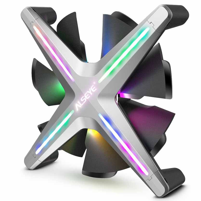 ALSEYE X12 KIT CASE COOLER 12CM RGB-FAN KIT (3FANS)
