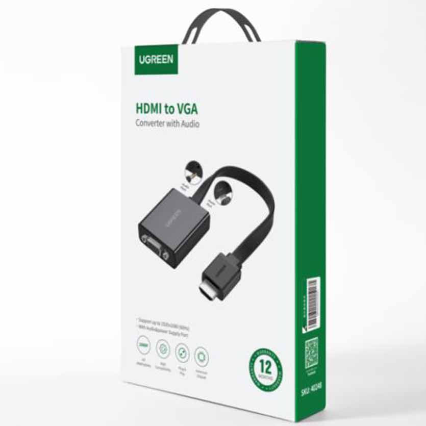UGREEN 40248 HDMI TO VGA W/AUDIO CONVERTER