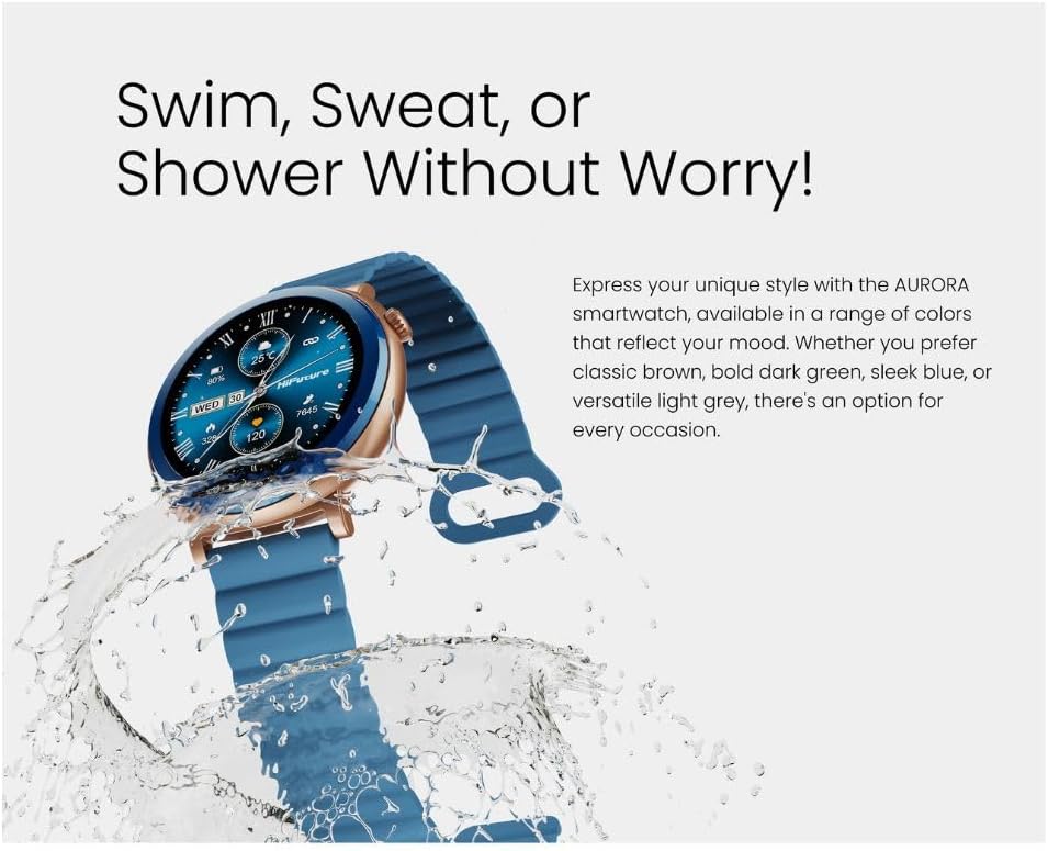 HiFuture Fashion SmartWatch AURORA Blue/Gold