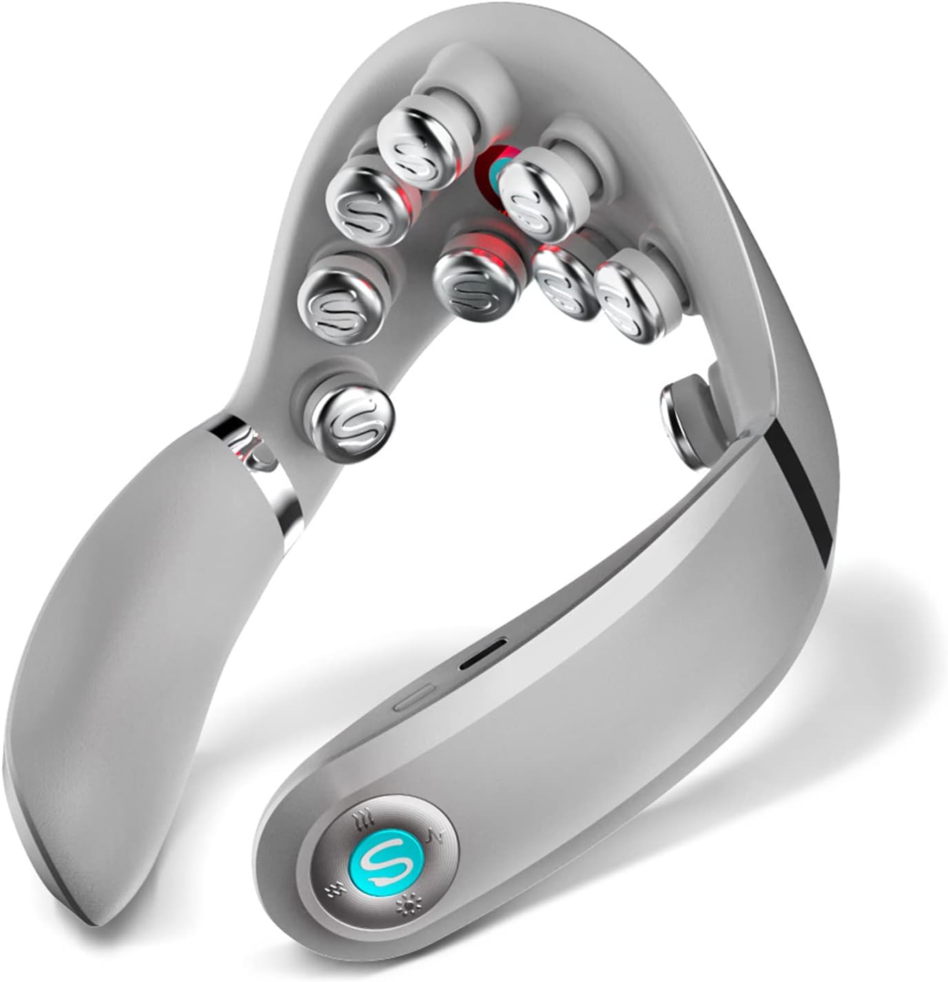 SKG G7 Pro Neck Massager Pulse-Heat-APP-Multiple Heads