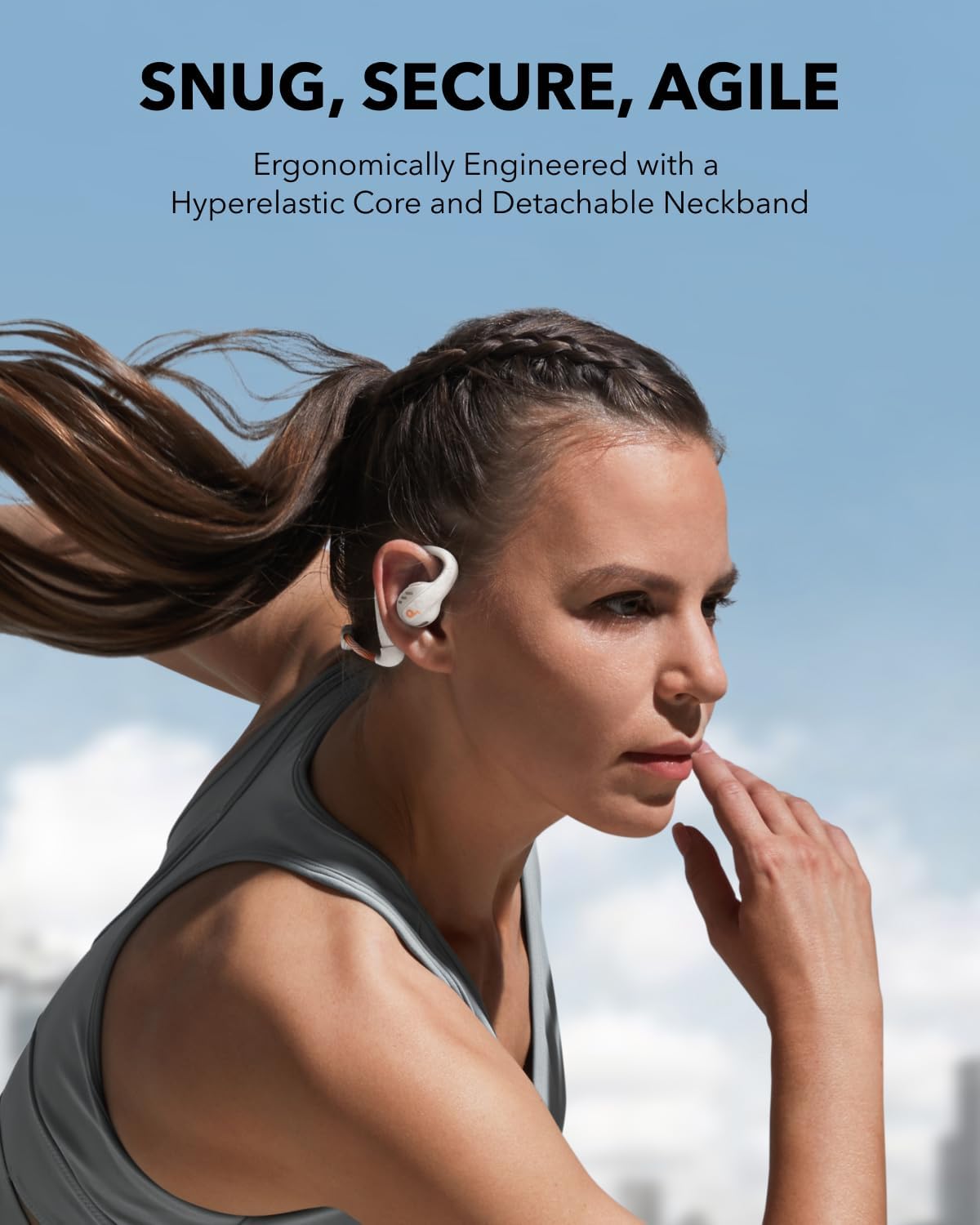 Anker Soundcore TWS Earphones Open Air AeroFit PRO White
