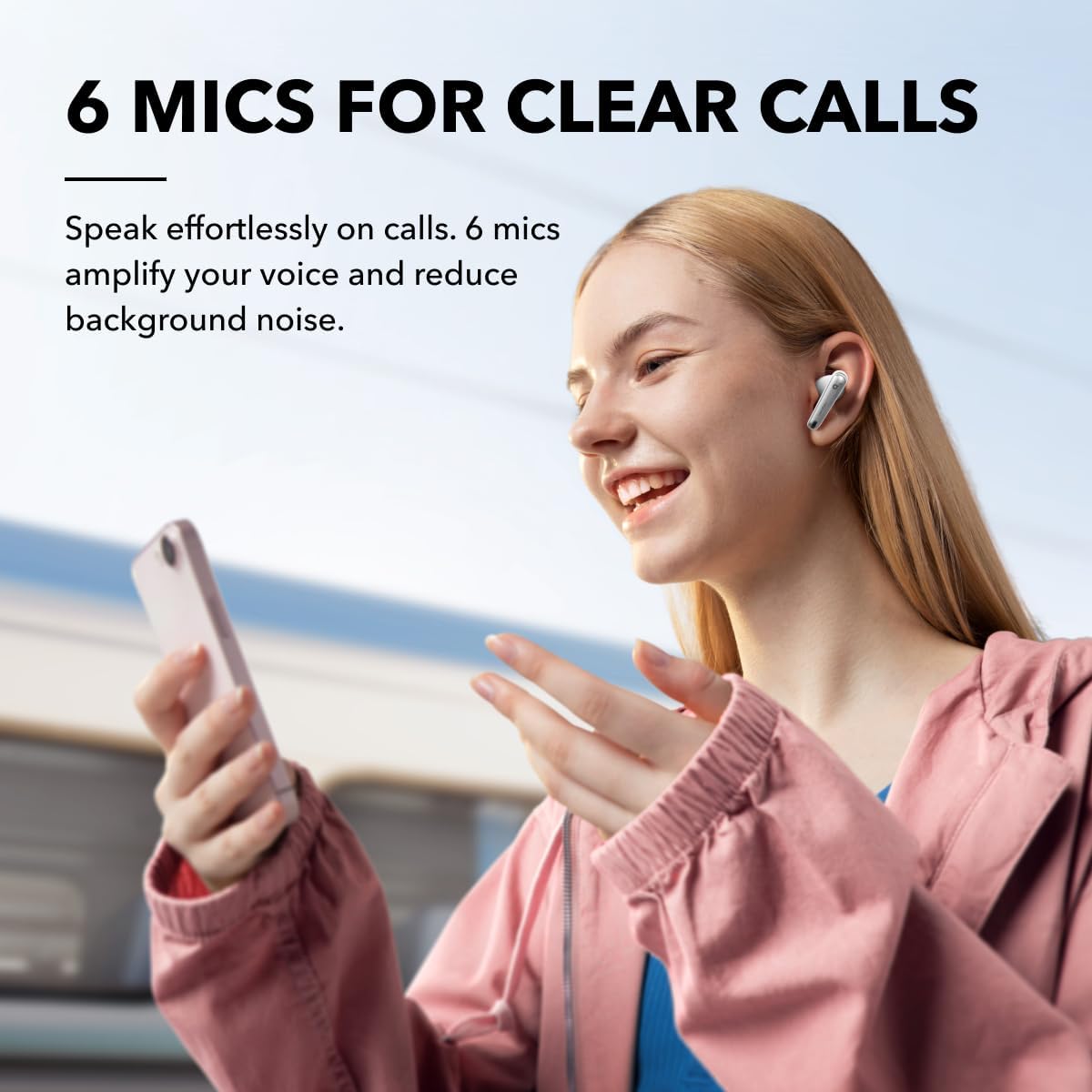 Anker Soundcore TWS Earphones Liberty 4 NC White