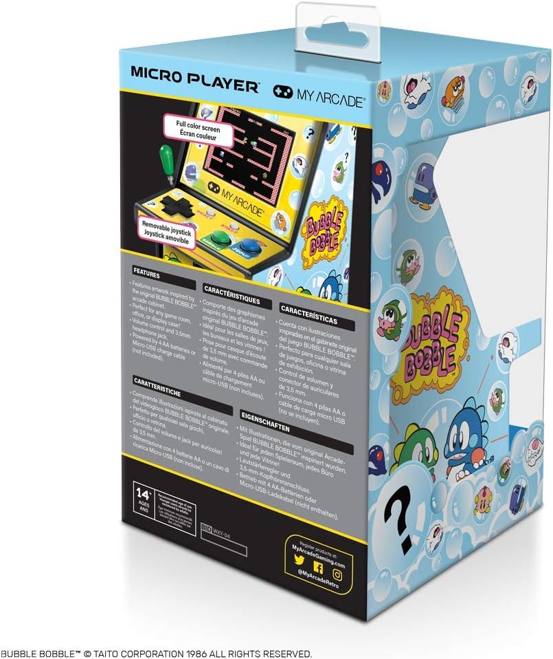 My Arcade MICRO PLAYER BUBBLE BOBBLE