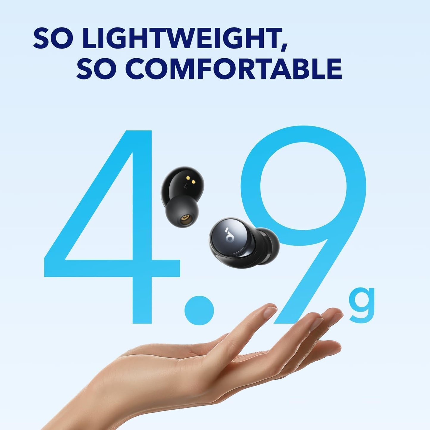 Anker A40 Soundcore TWS Earphones HiRes ANC IPX4 Space V.2 Black