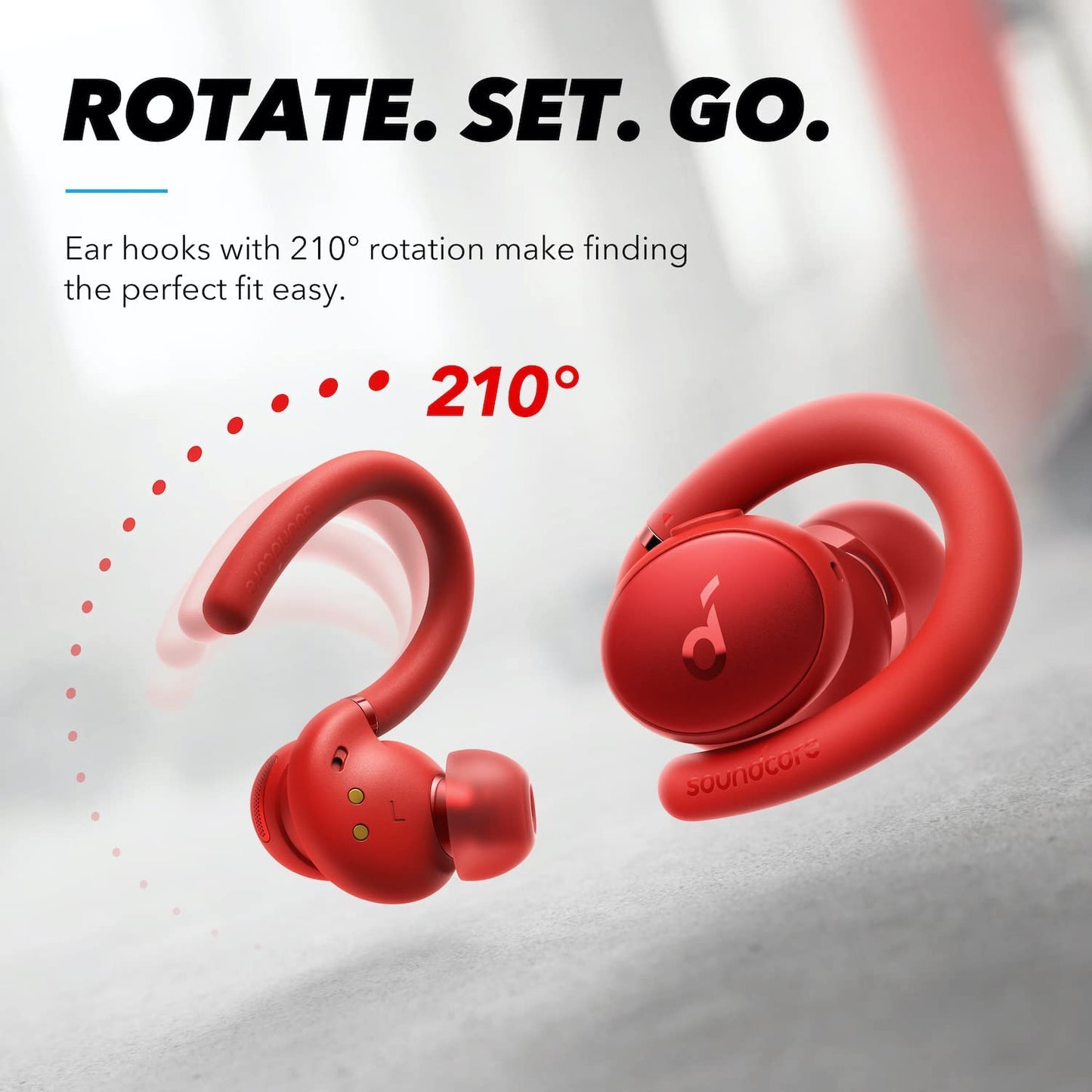 Anker Soundcore Sport X10 TWS Sports Earphones Red