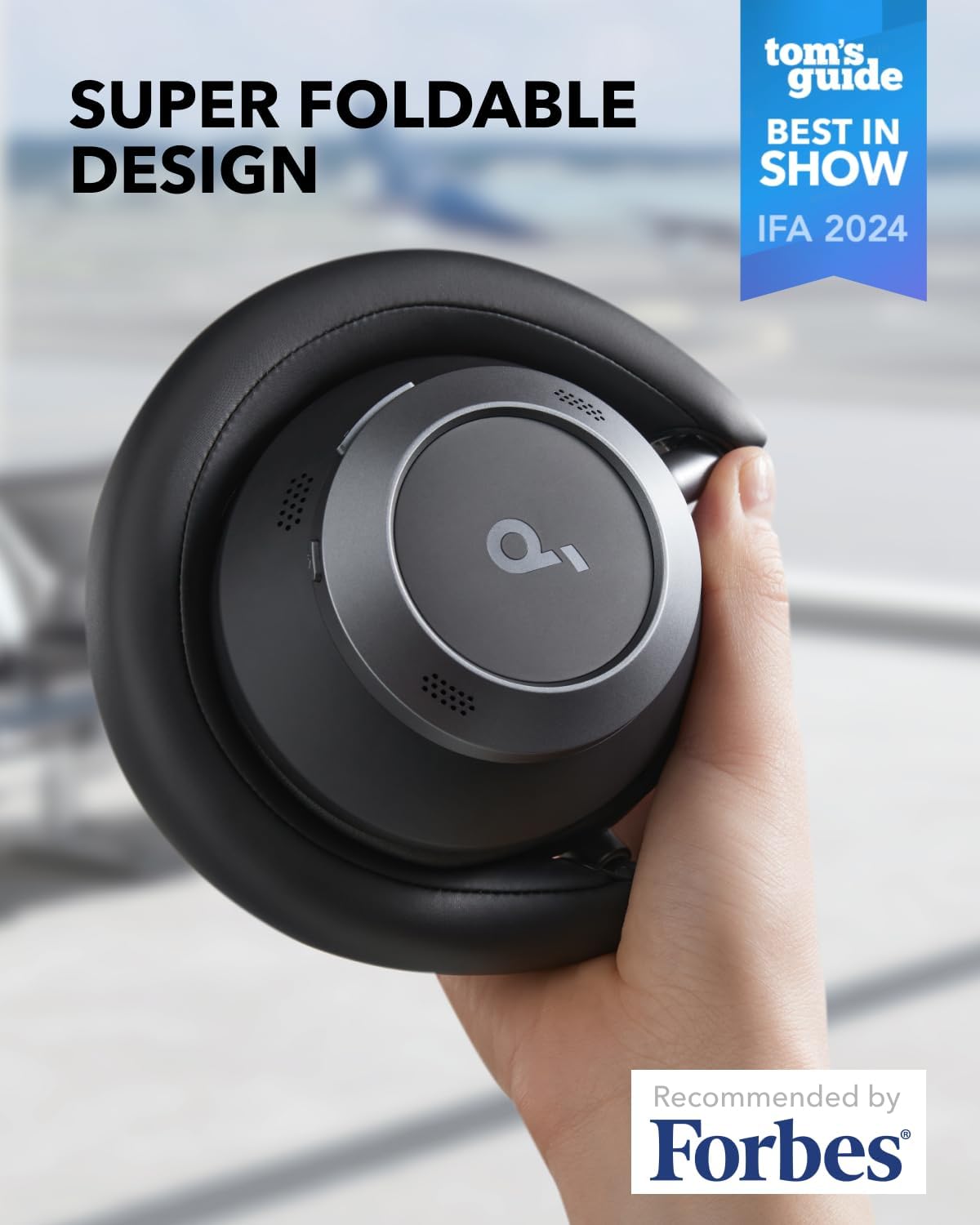 Anker Soundcore Headphones HiRes Space One Pro Black