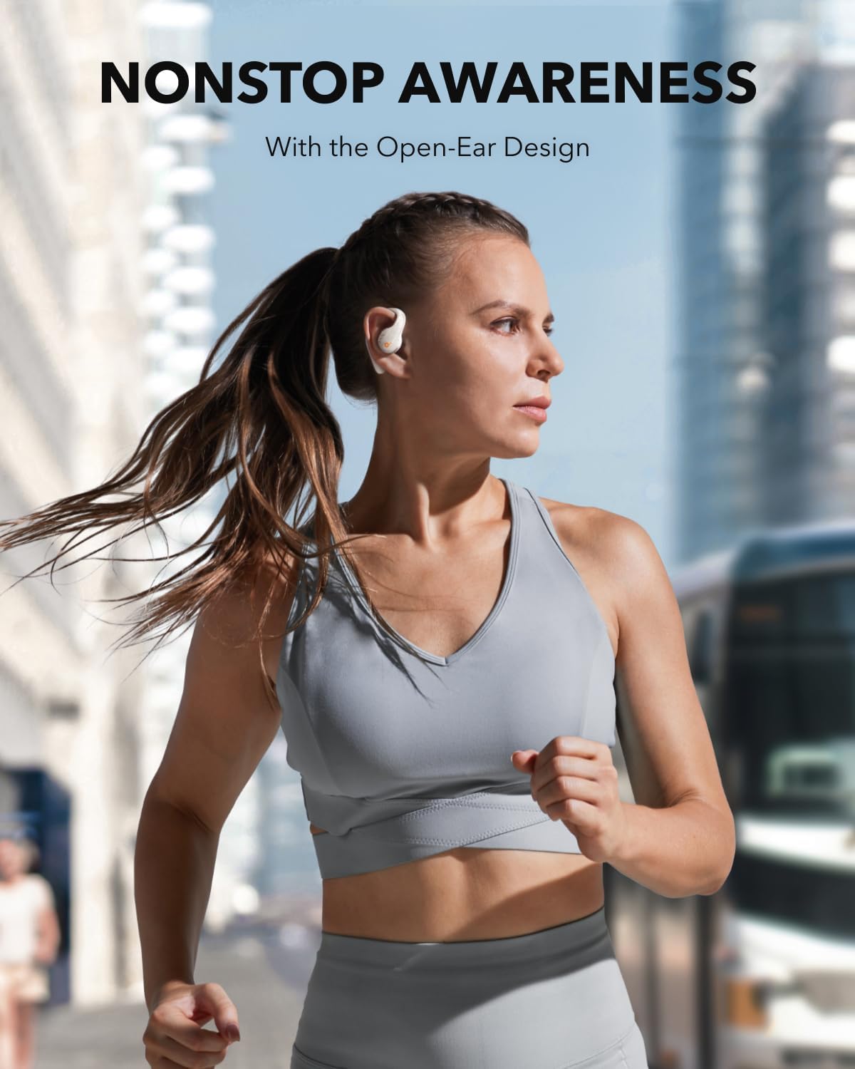 Anker Soundcore TWS Earphones Open Air AeroFit PRO White