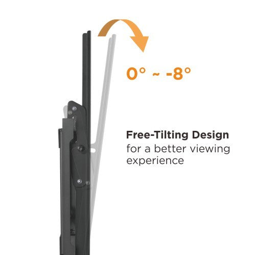 Brateck TV Mount 40x40 Tilt 75kg LP72-44T