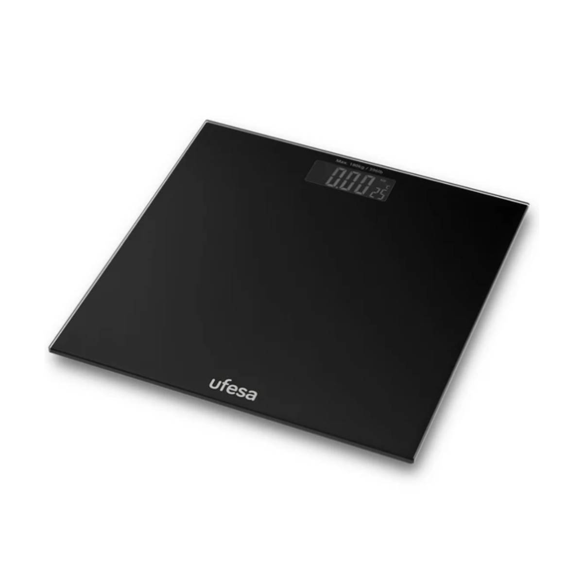 UFESA Zurich Digital Bathroom Scale, Black
