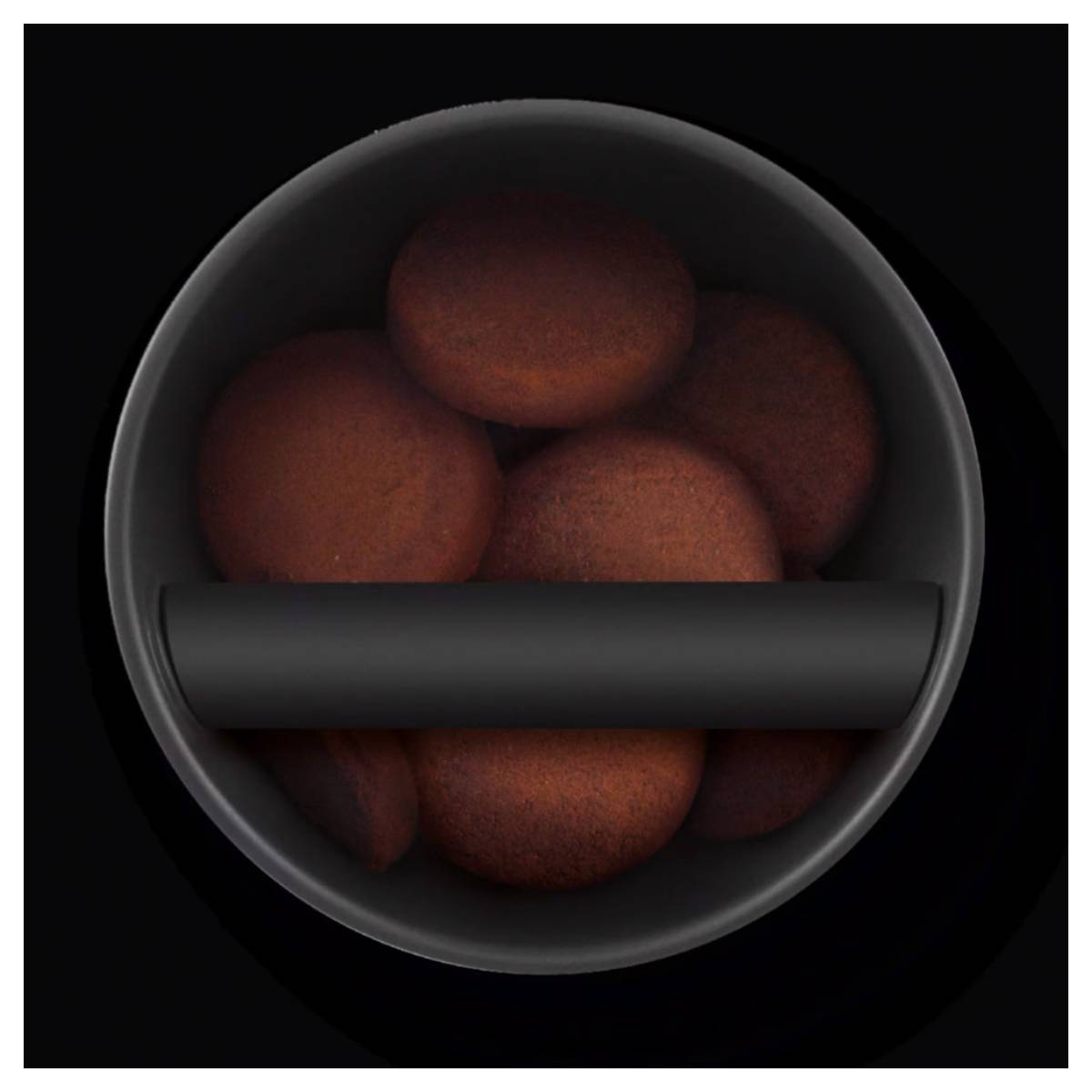 SAGE Knock-Box 20 Coffee Dumpster Black Stainless Steel