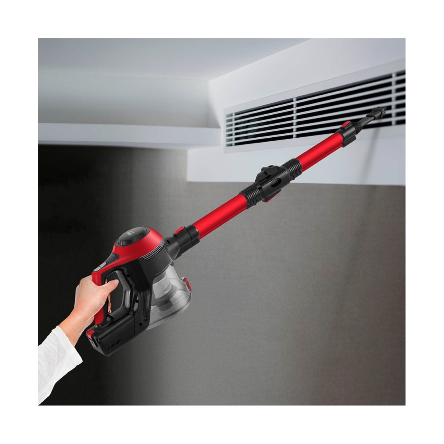 UFESA KALAHARI Cordless Stick Vacuum Cleaner Black / Red