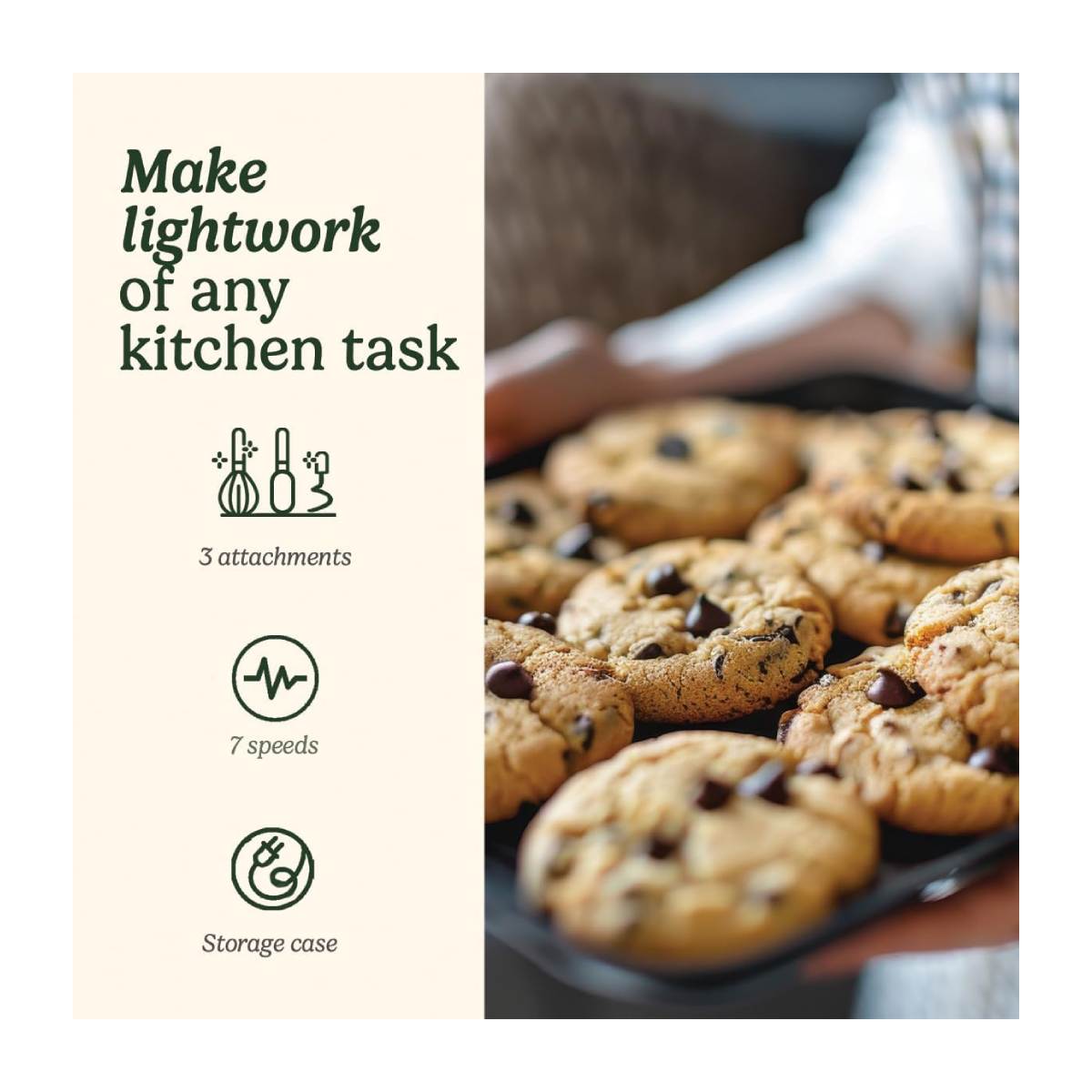 CUISINART HM7U 7 Speed Hand Mixer White