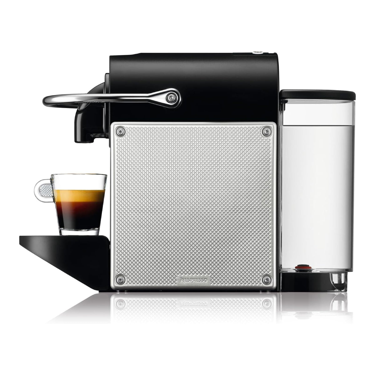 NESPRESSO EN127.S Pixie Capsule Coffee Machine Silver