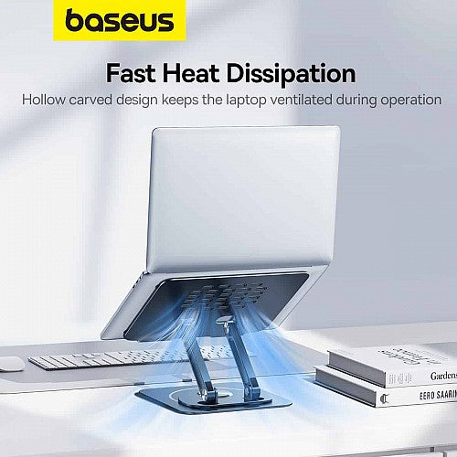 Baseus UltraStable Pro Series Rotatable and Foldable Laptop Stand Space Grey