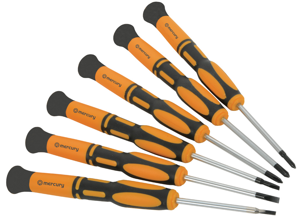 Mercury Precision Screwdriver Set - 6pcs 710.213UK