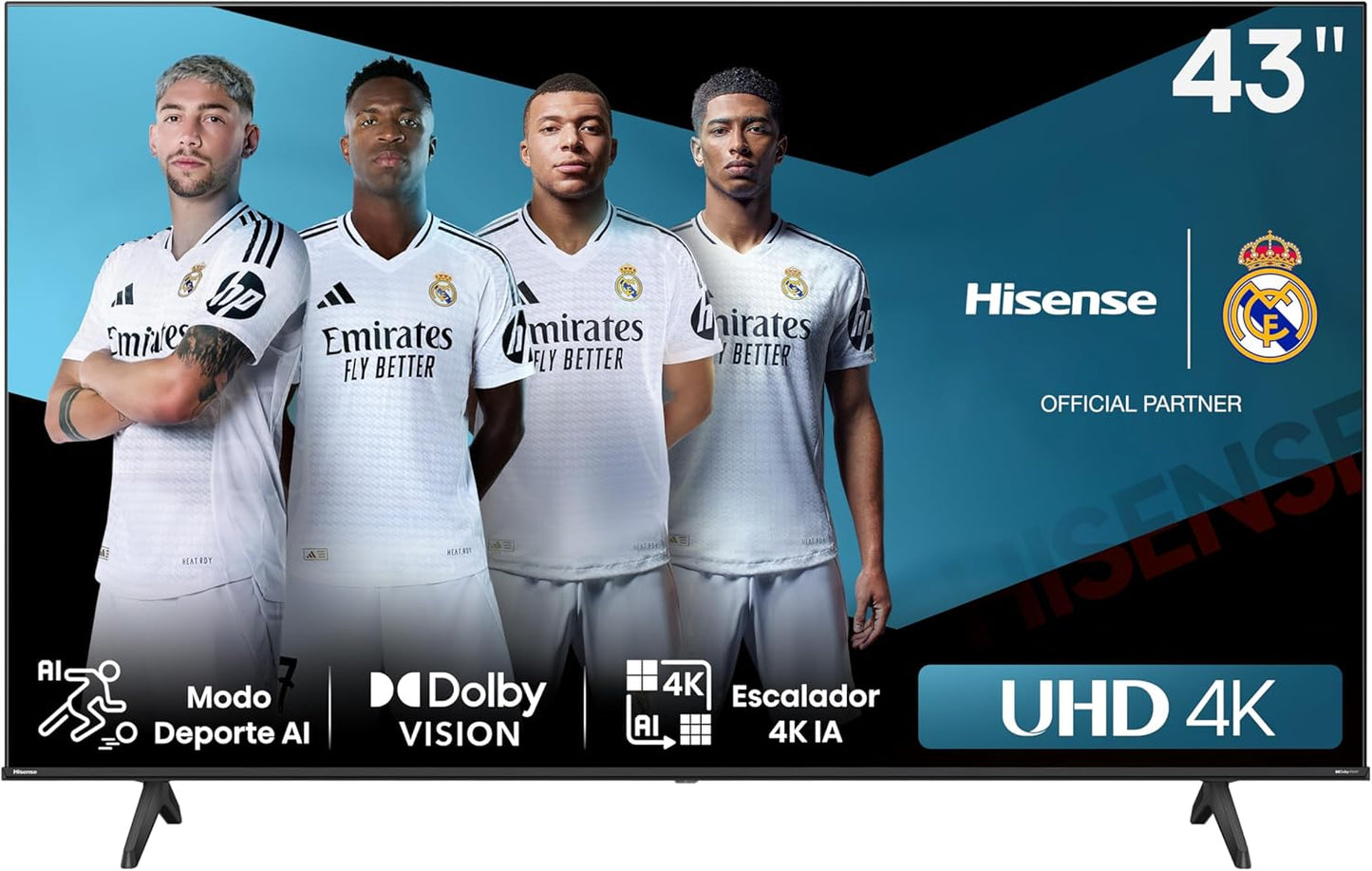 Hisense 43A6N 43'' 4K Smart LED TV Dolby