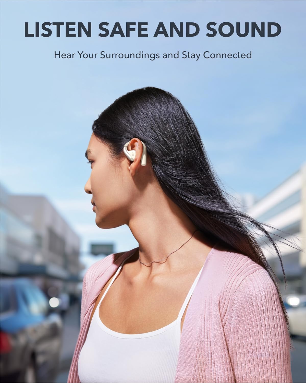 Anker Soundcore TWS Open Air Earphones AeroFit White
