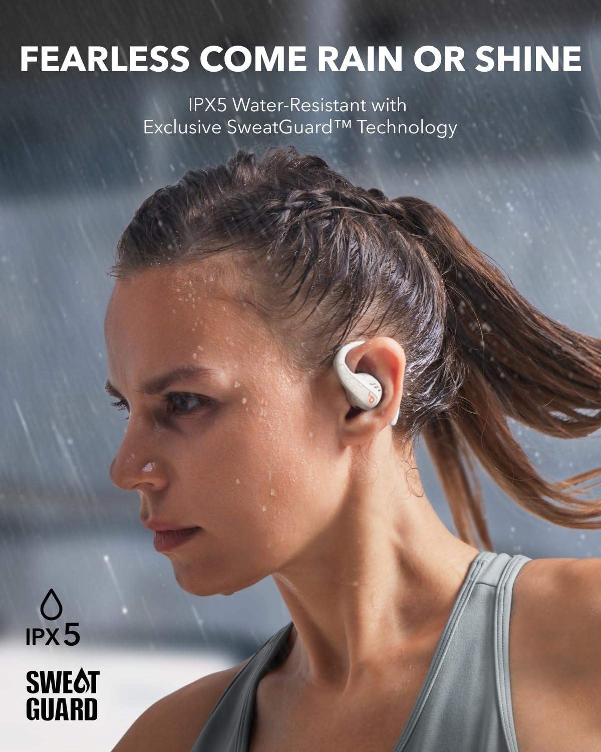 Anker Soundcore TWS Earphones Open Air AeroFit PRO White