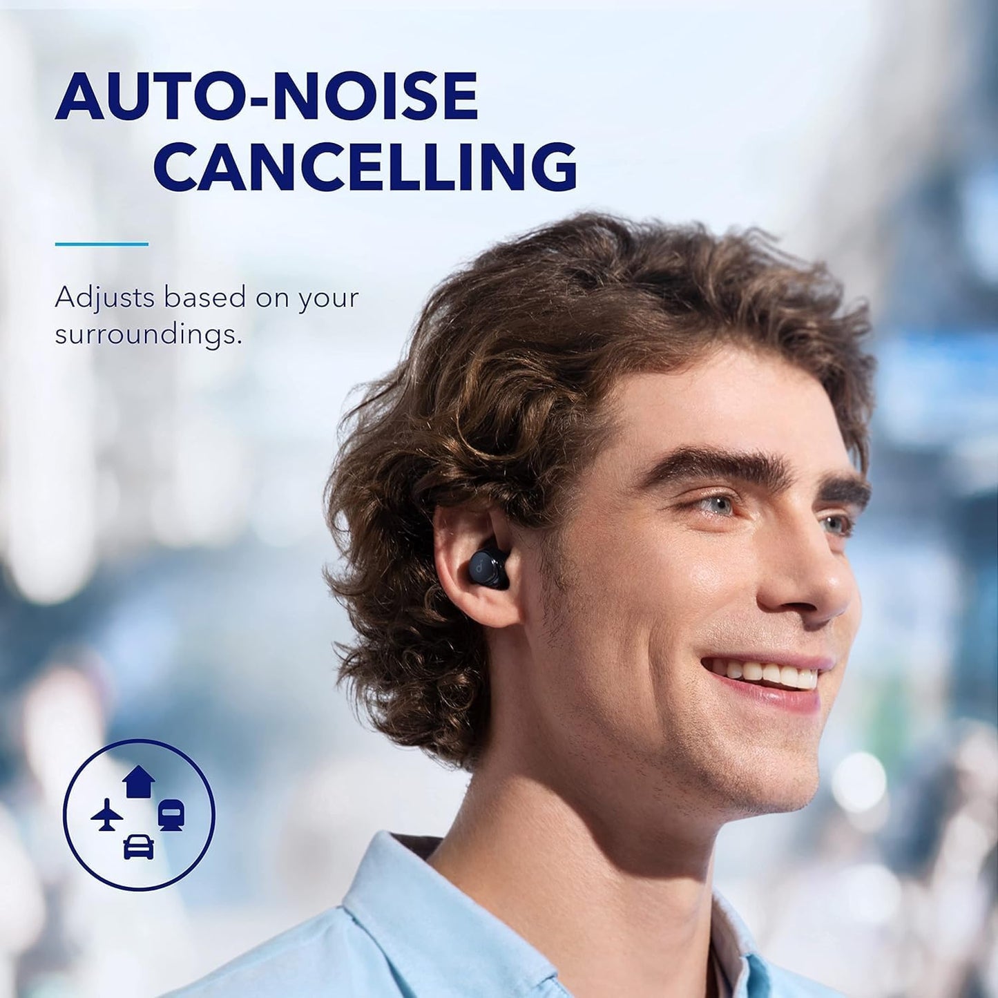 Anker A40 Soundcore TWS Earphones HiRes ANC IPX4 Space V.2 Black
