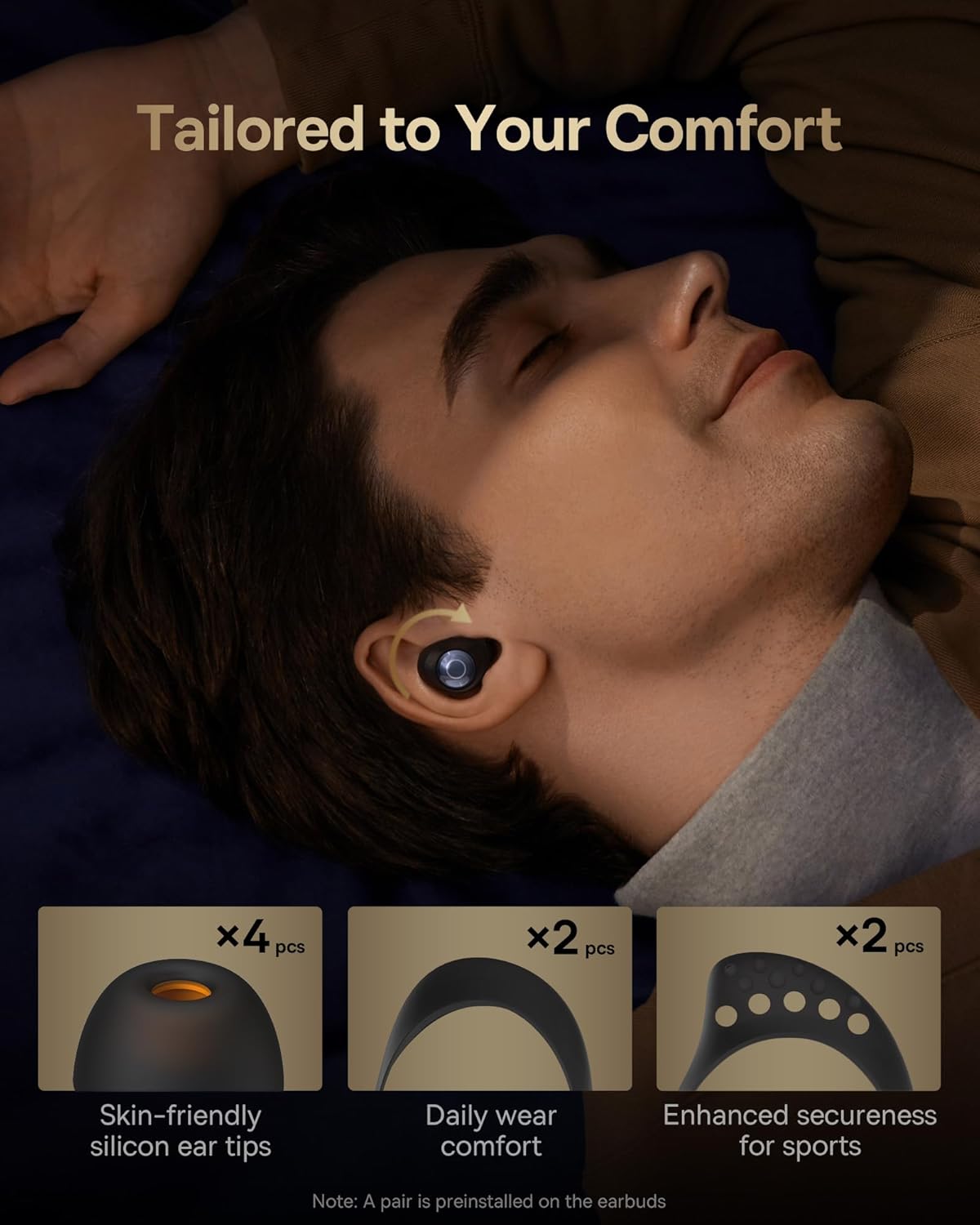 Baseus Headphones In Ear Beans TWS MA20 Pro Black