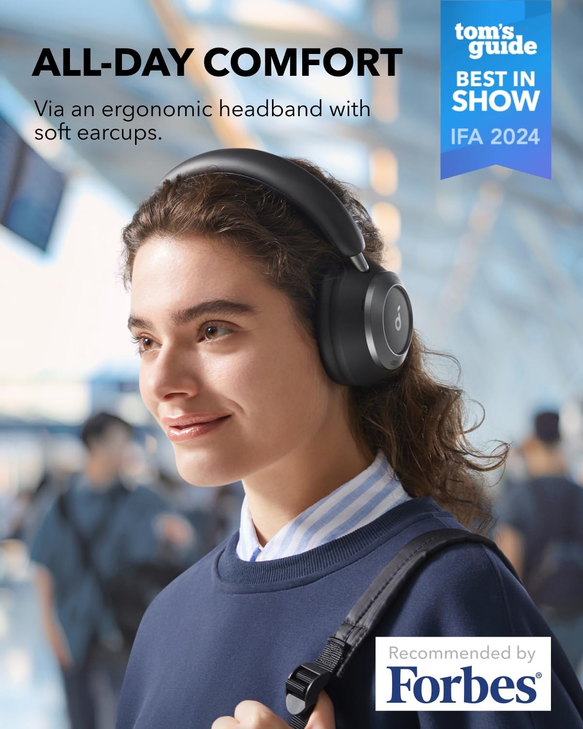 Anker Soundcore Headphones HiRes Space One Pro Black