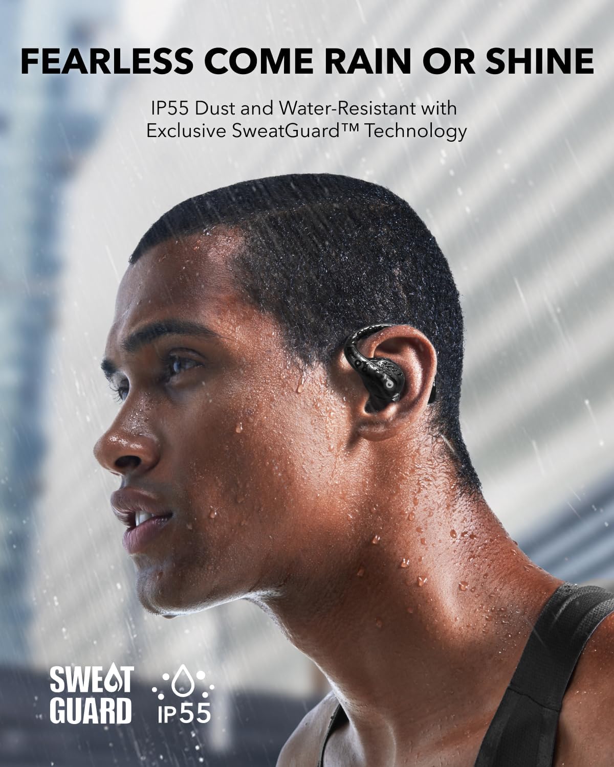 Anker Soundcore TWS Earphones Open Air AeroFit PRO Black
