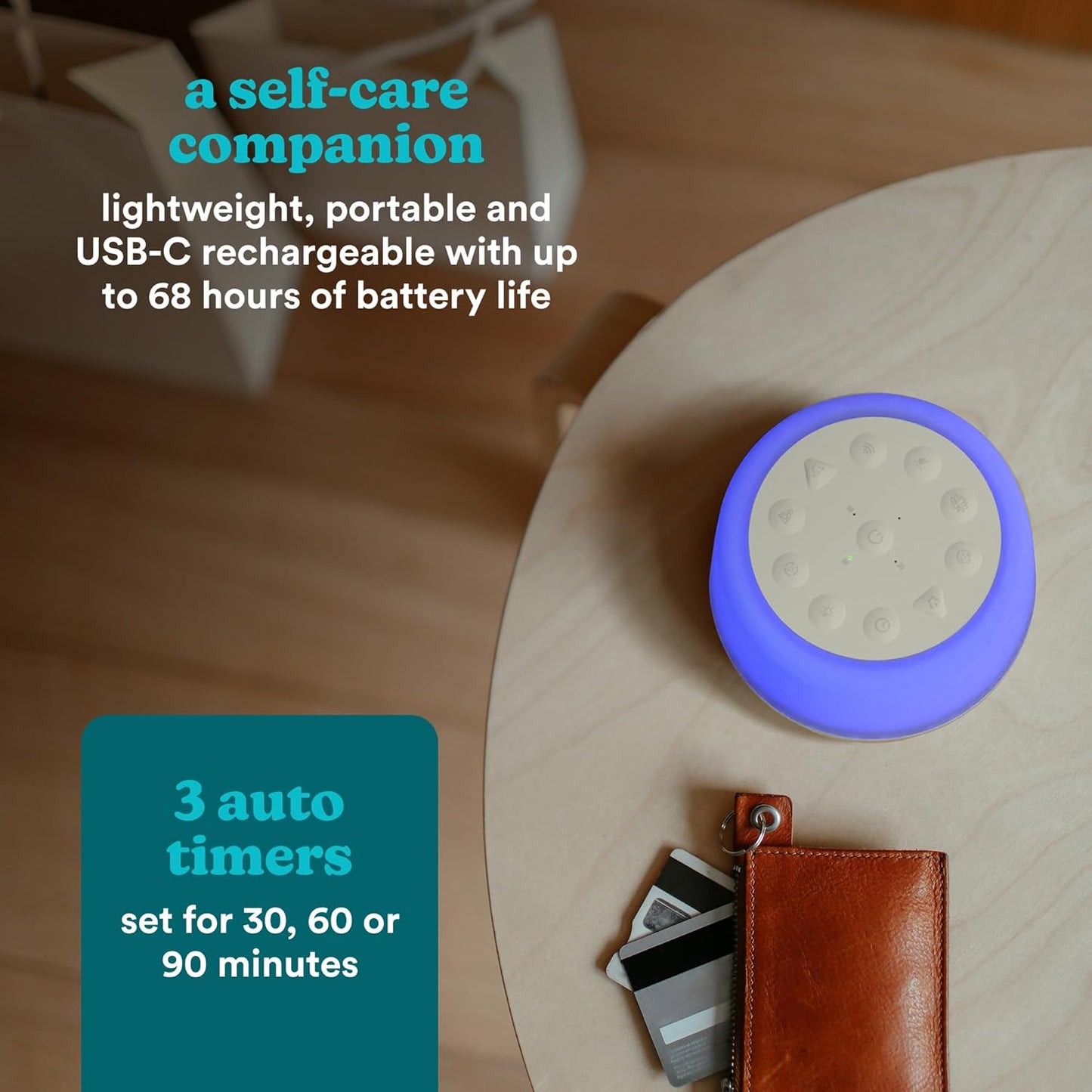 HoMedics SS-2700WH Sound Sleep Aura Speaker